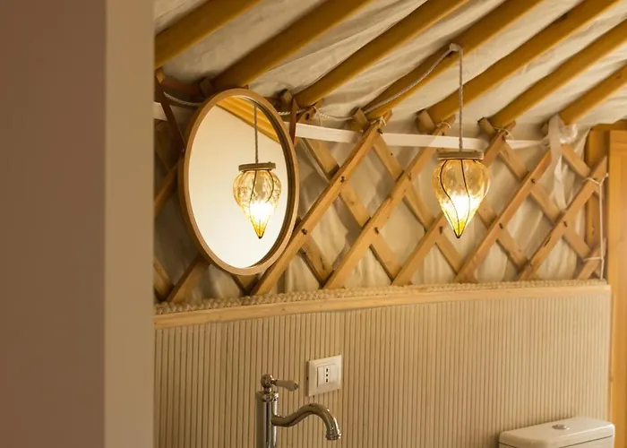 فندق مبيت وإفطار Yurta Glamping San Leone & Casa Baia Blu أغريجنتو