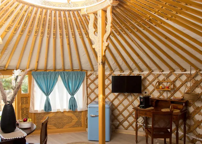 Yurta Glamping San Leone & Casa Baia Blu فندق مبيت وإفطار أغريجنتو