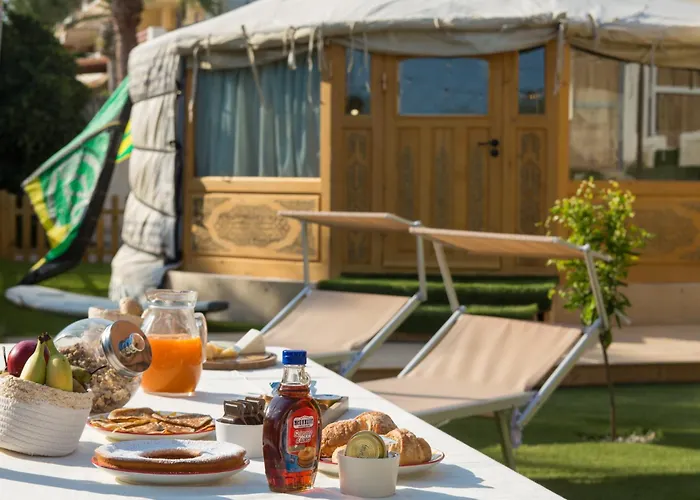 Yurta Glamping San Leone & Casa Baia Blu فندق مبيت وإفطار أغريجنتو
