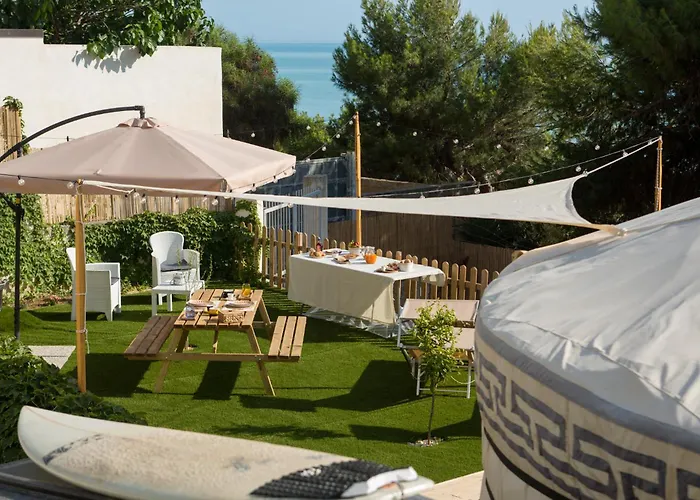 Yurta Glamping San Leone & Casa Baia Blu Nocleg ze śniadaniem Agrigento