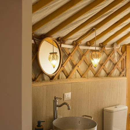 Nocleg ze śniadaniem Yurta Glamping San Leone & Casa Baia Blu Agrigento