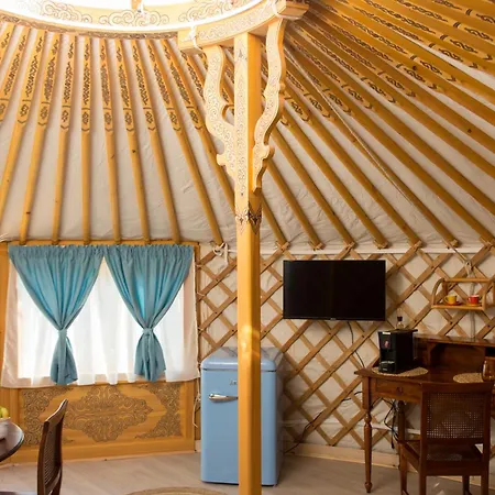 Yurta Glamping San Leone & Casa Baia Blu Couette-café Agrigente